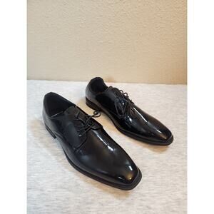Vane Co. Mens Black‎ Solid Drawstring Dress Shoe Size 13